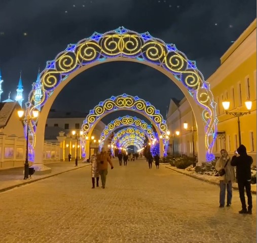 Новогодние мероприятия в Казанском Кремле
